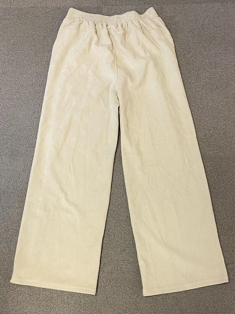 Halara High Waisted Pocket Straight Leg Baggy Corduroy Casual Pants Size Medium
